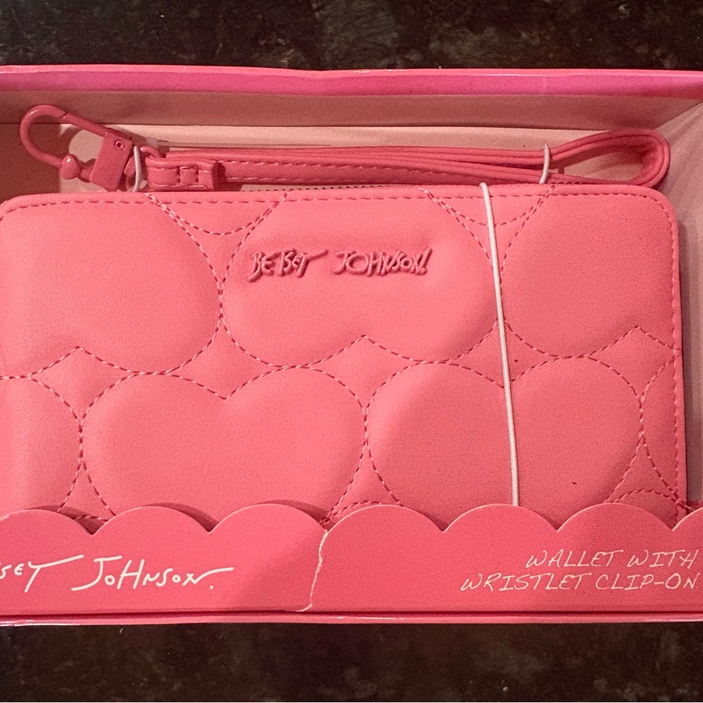 Betsey Johnson Fuchsia Wristlet Clutch
FIRM ON PRICE - Picture 2 of 7